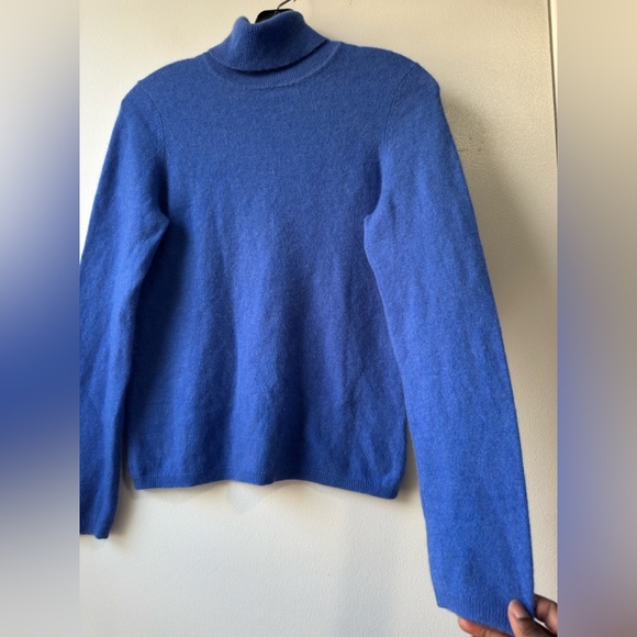 Charter Club Royal Blue Cashmere Sweater - Picture 14 of 14